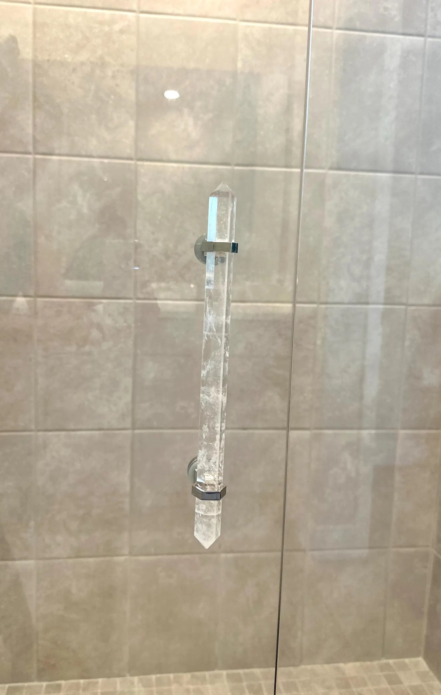 Crystal Handle for Glass Shower Door