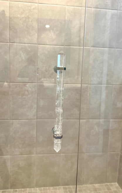 Crystal Handle for Glass Shower Door