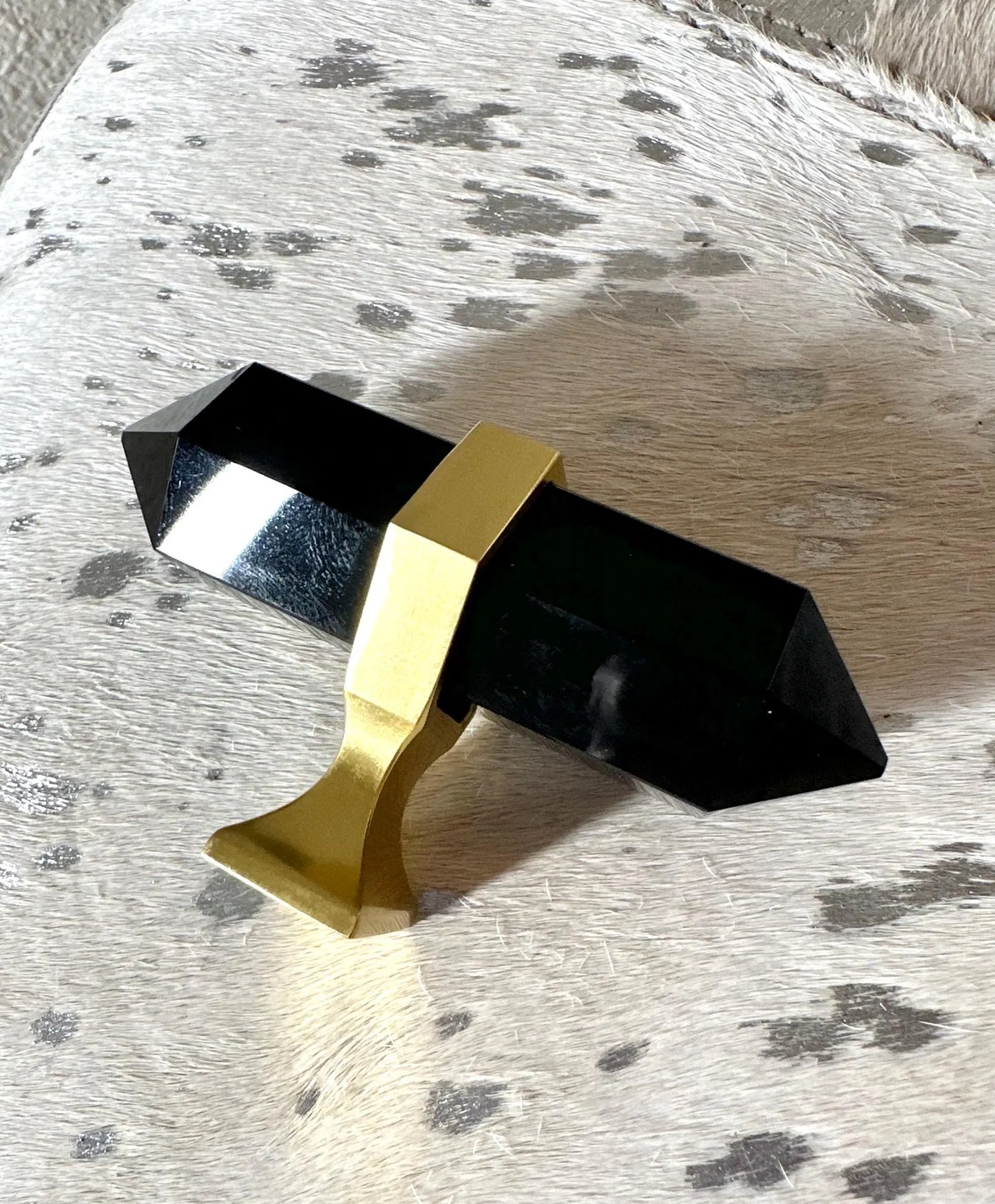 Dragon Glass Crystal Handle