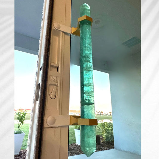 Crystal Handle for Sliding Glass Patio Door
