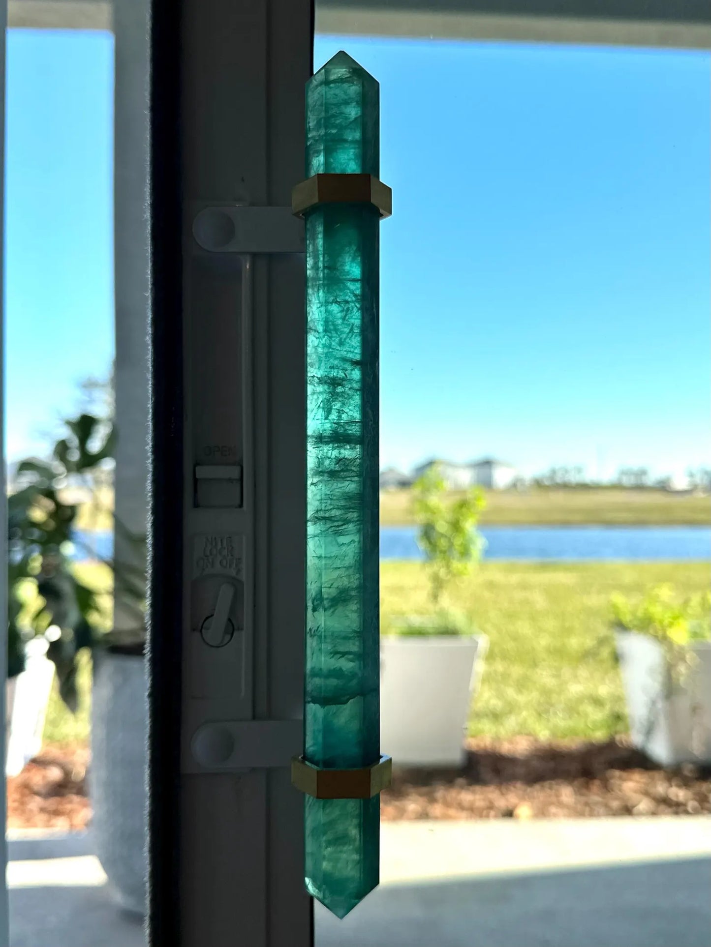 Crystal Handle for Sliding Glass Patio Door
