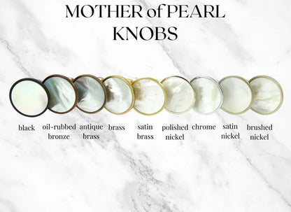 Mother of Pearl Knob
