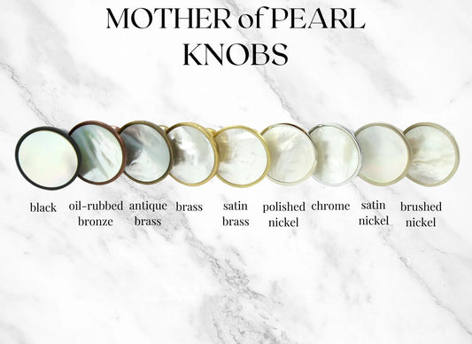 Mother of Pearl Knob