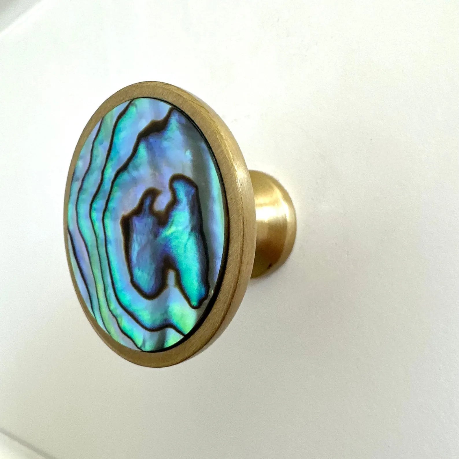 mermaid dresser handles 4.64" Vintage Mermaid Fantasy Island Brass Cabinet Handle Pulls