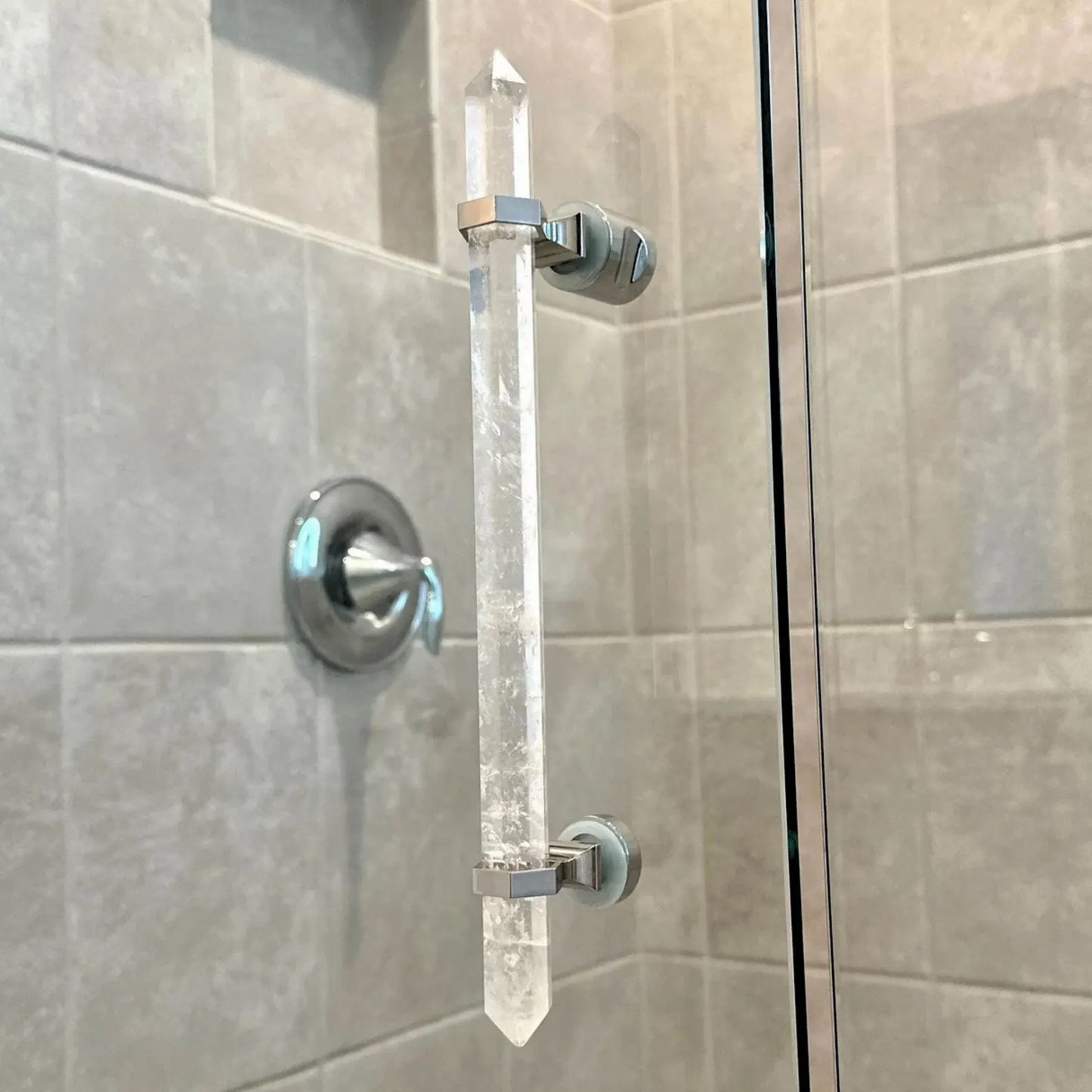 Crystal Handle for Glass Shower Door