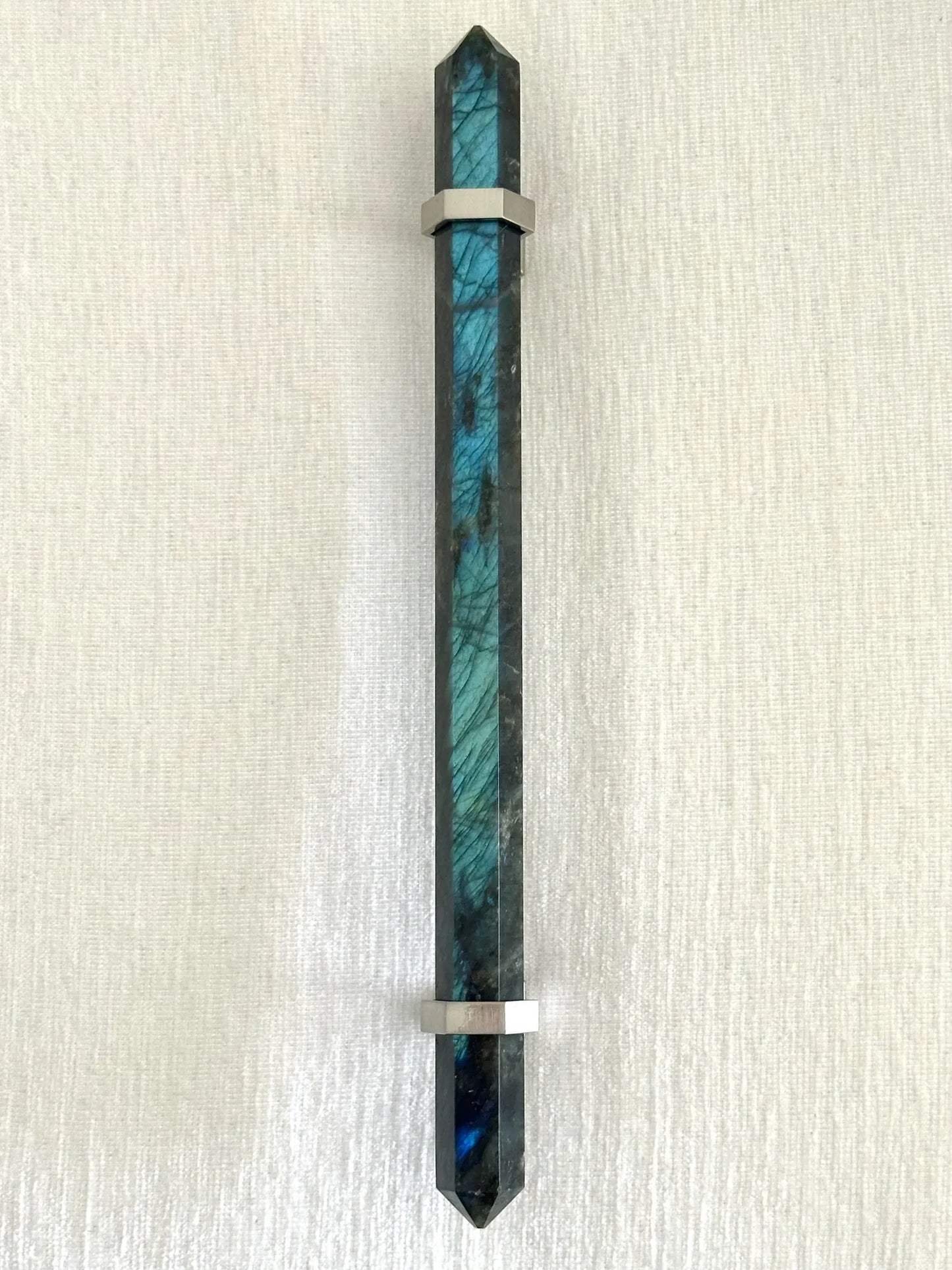Labradorite Glass Shower Door Handle