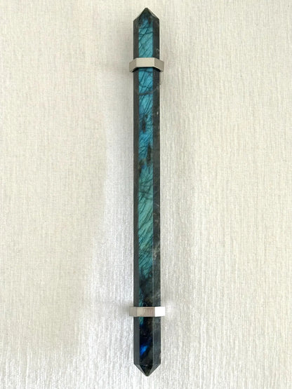 Labradorite Glass Shower Door Handle