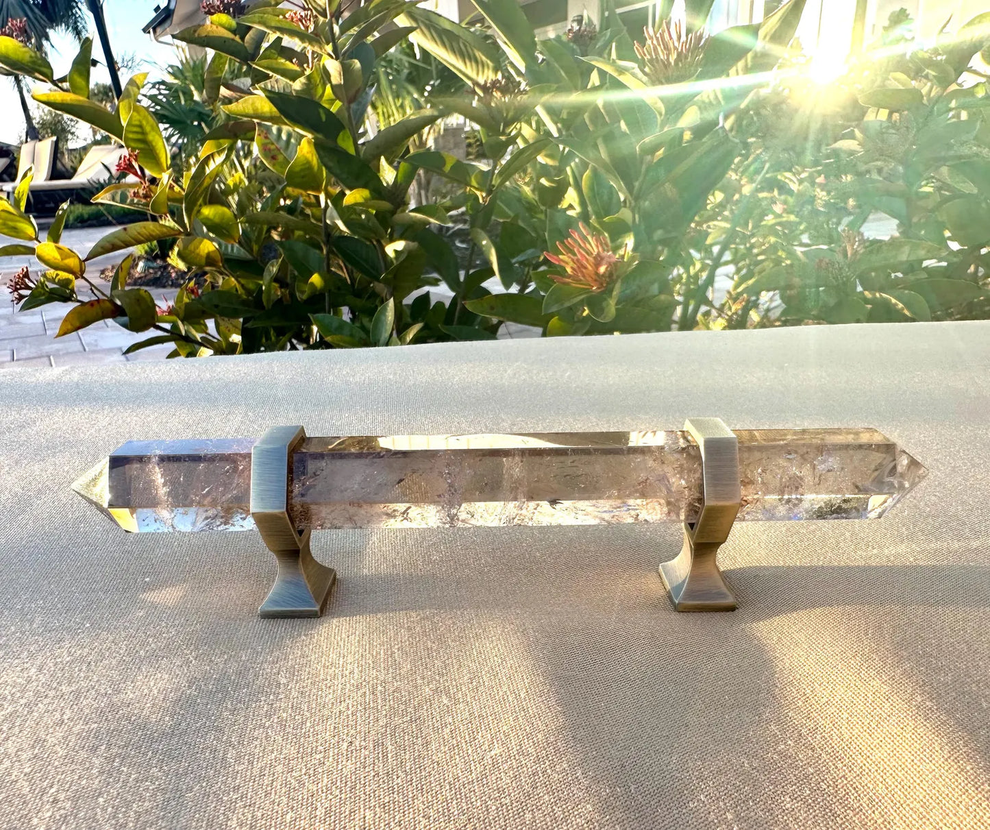 Smoky Quartz Handle