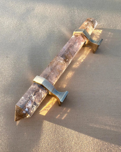Smoky Quartz Handle