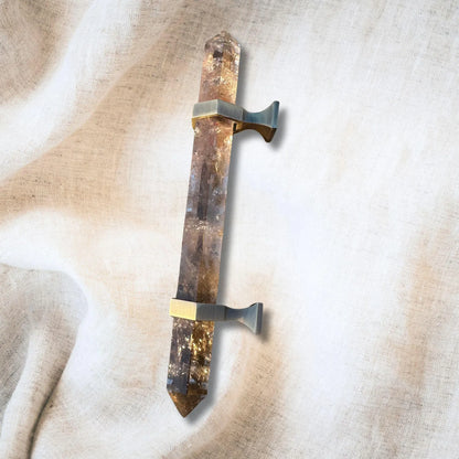 Smoky Quartz Handle