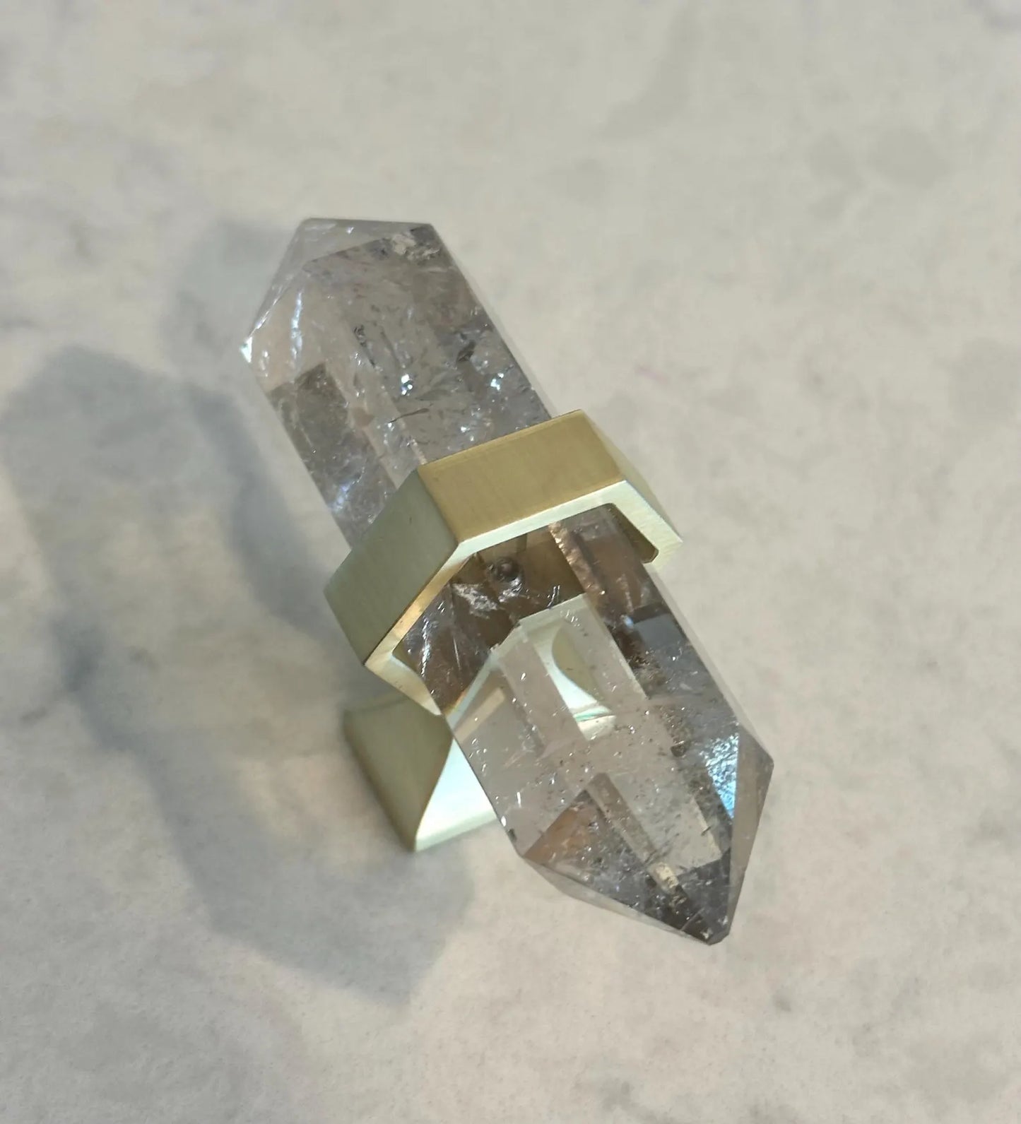 Smoky Quartz Handle