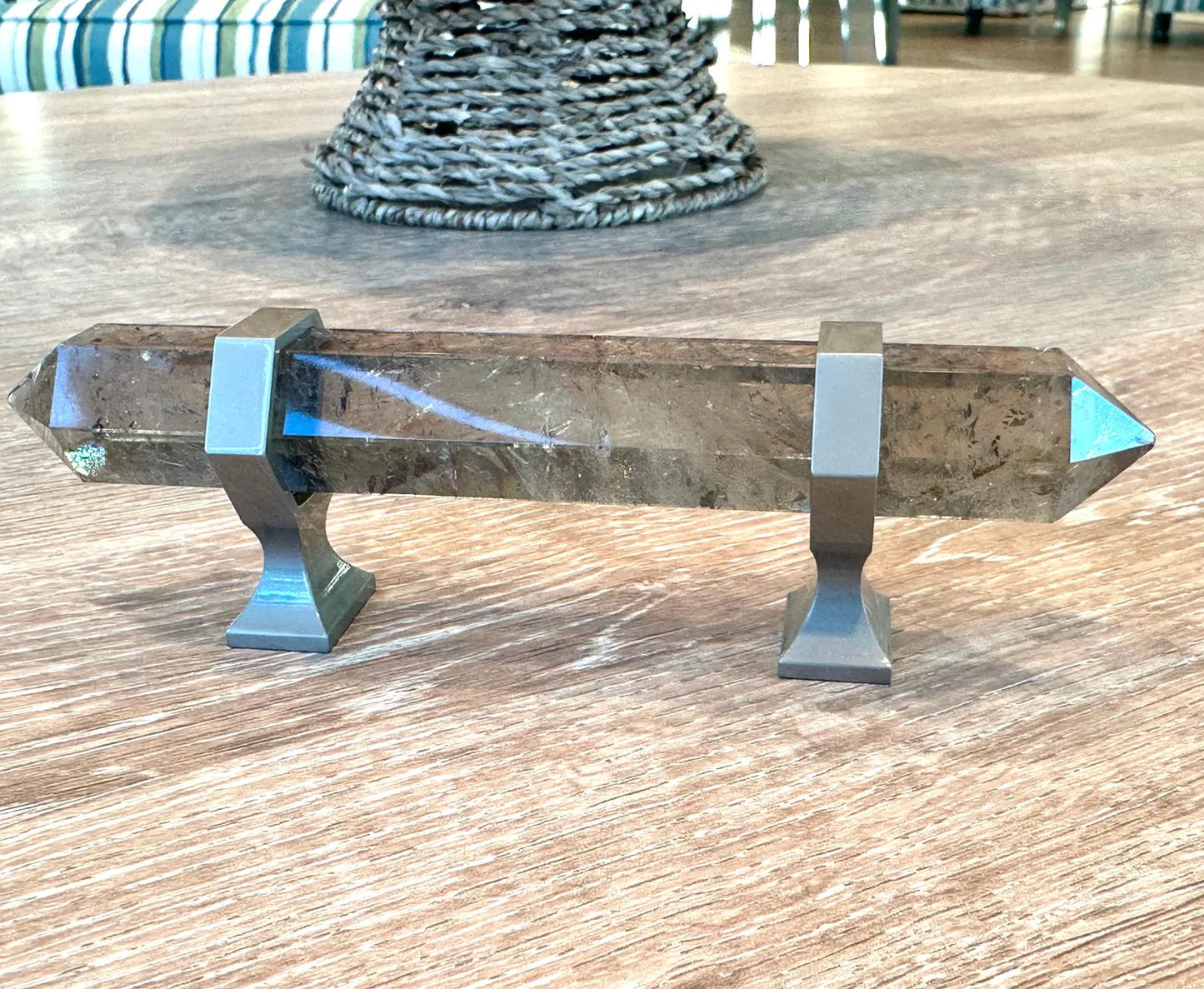 Smoky Quartz Handle