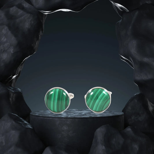 Malachite Cufflinks