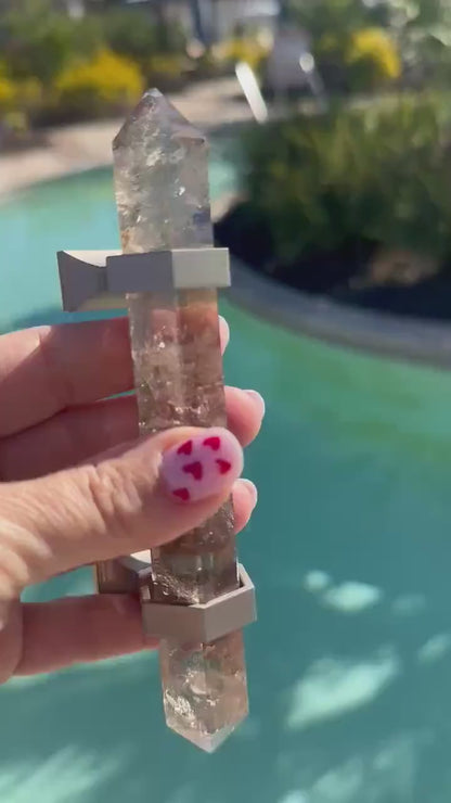 Smoky Quartz Handle