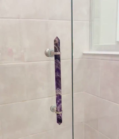 Amethyst Shower Handle
