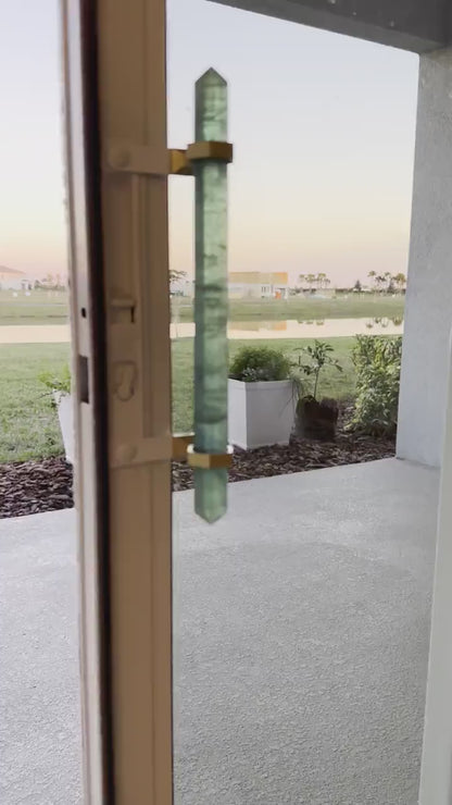 Crystal Handle for Sliding Glass Patio Door
